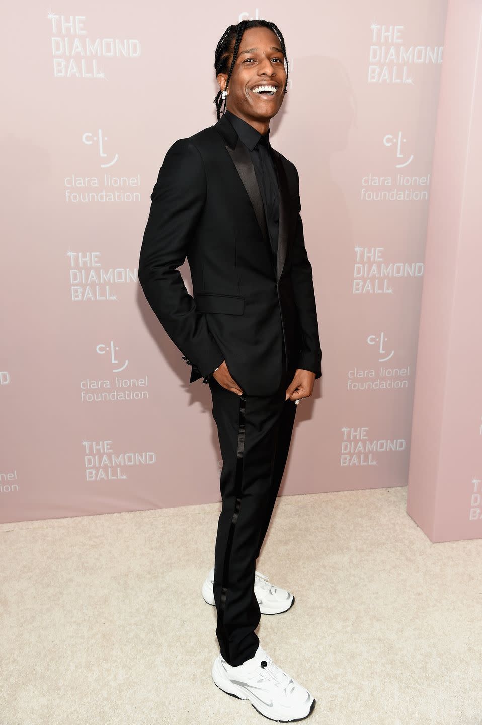 rihanna's 4th annual diamond ball benefitting the clara lionel foundation arrivals