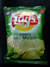 <p>What exactly makes the mint mischievous? Who knows? Why is it a flavor of chips? Because people like variety and this Indian-cuisine-inspired mashup is certainly a bold take on the traditional crisp. Does it taste good? You'll have to try it yourself.<br></p>