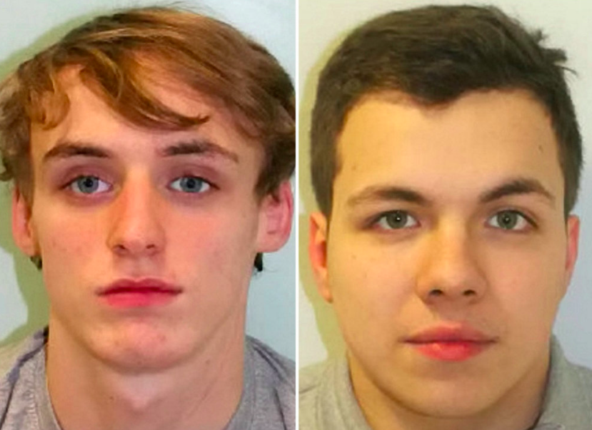 <em>Alfie Kennedy (l) and Dylan Castano-Lopez (r) previously pleaded guilty to their part in the conspiracy (SWNS)</em>