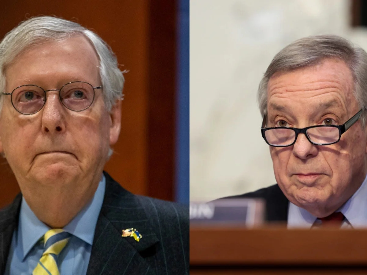 Top Democrat slams Mitch McConnell as the 'one living senator who has effectivel..