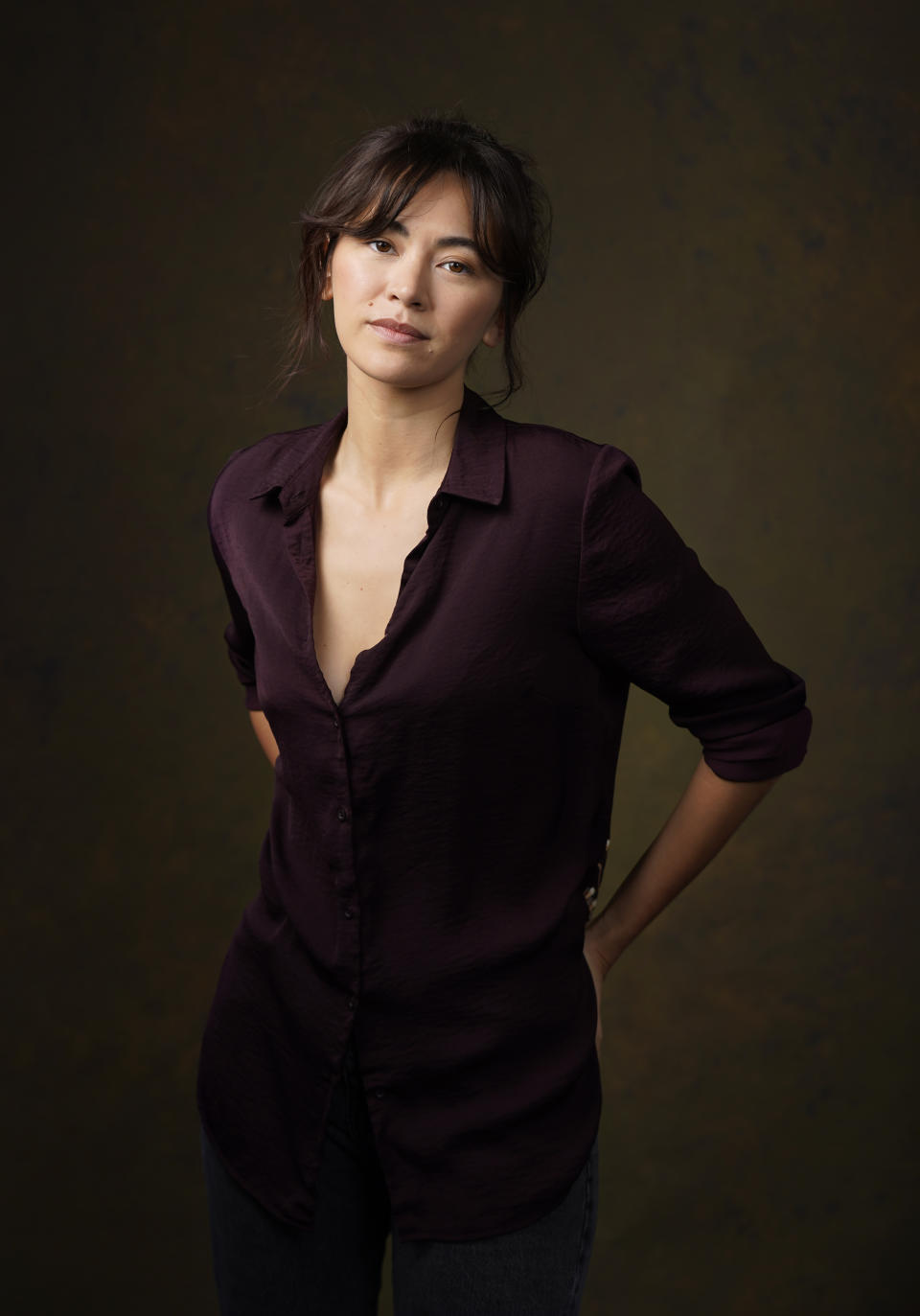 Actor Jessica Henwick poses for a portrait to promote the film "Glass Onion: A Knives Out Mystery" on Thursday, Dec. 8, 2022, in Los Angeles. (AP Photo/Chris Pizzello)