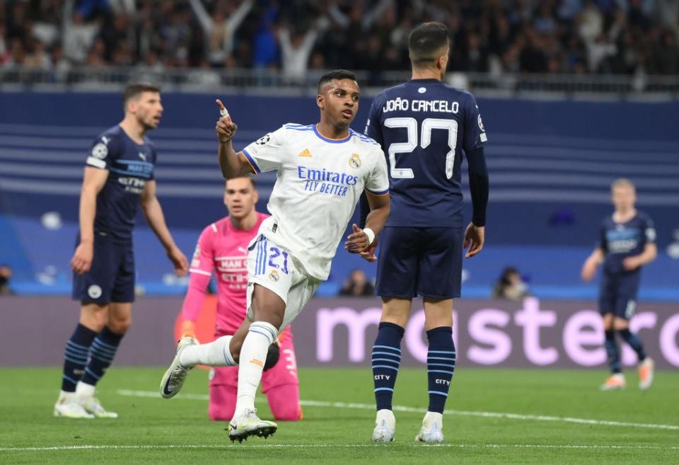 Rodrygo’s first goal changed the tie (Getty)