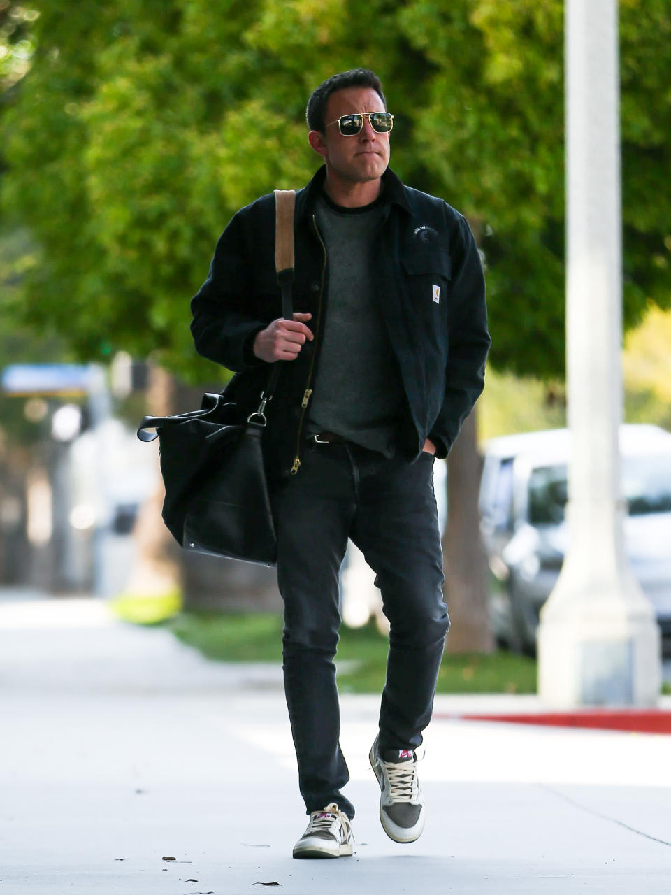 LOS ANGELES, CA - APRIL 20: Ben Affleck is seen on April 20, 2024 in Los Angeles, California.  (Photo by Bellocqimages/Bauer-Griffin/GC Images)