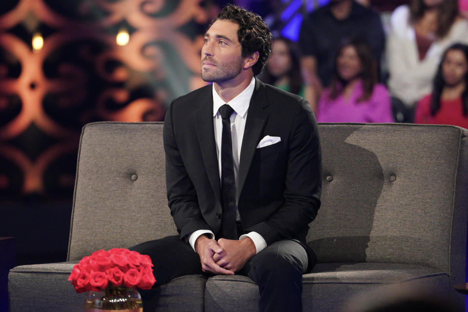 Don't cry for Joey: He may have lost the girl, but he gained a starring role on the next season of The Bachelor. (ABC)