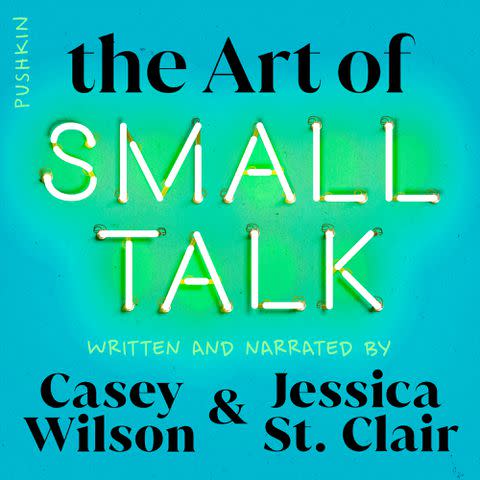 <p>Casey Wilson/Jessica St. Clair</p> 'The Art of Small Talk' cover art