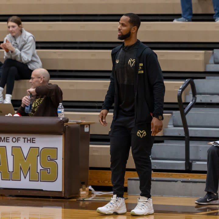 Holt Public Schools’ Boys Basketball Coach Muhammad El-Amin. (WLNS)