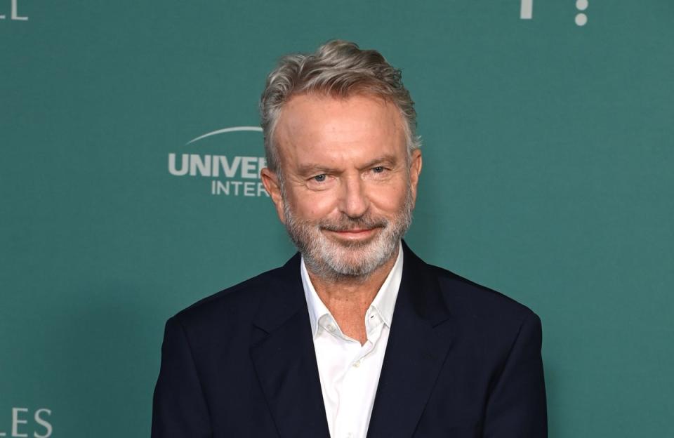 Sam Neil attends the Los Angeles Premiere Of Peacock’s New Series ‘Apples Never Fall' (Getty Images)