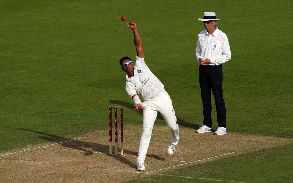 Thilan Walallawita, the Middlesex spinner saved from the Boxing Day tsunami - PA