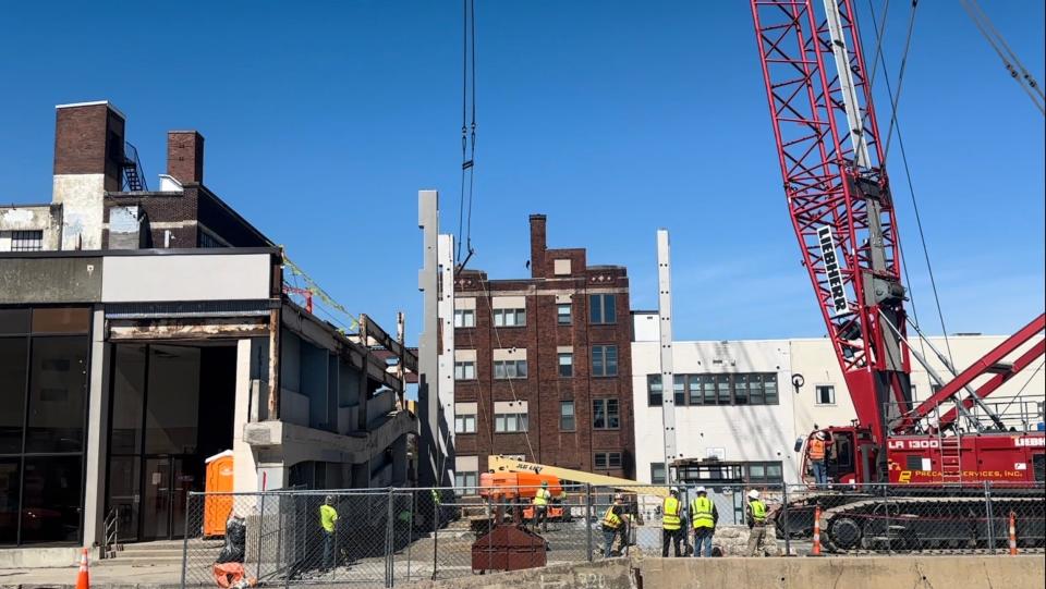 Binghamton's Water Street parking garage will include short-term and long-term parking, accessed from separate entrances.