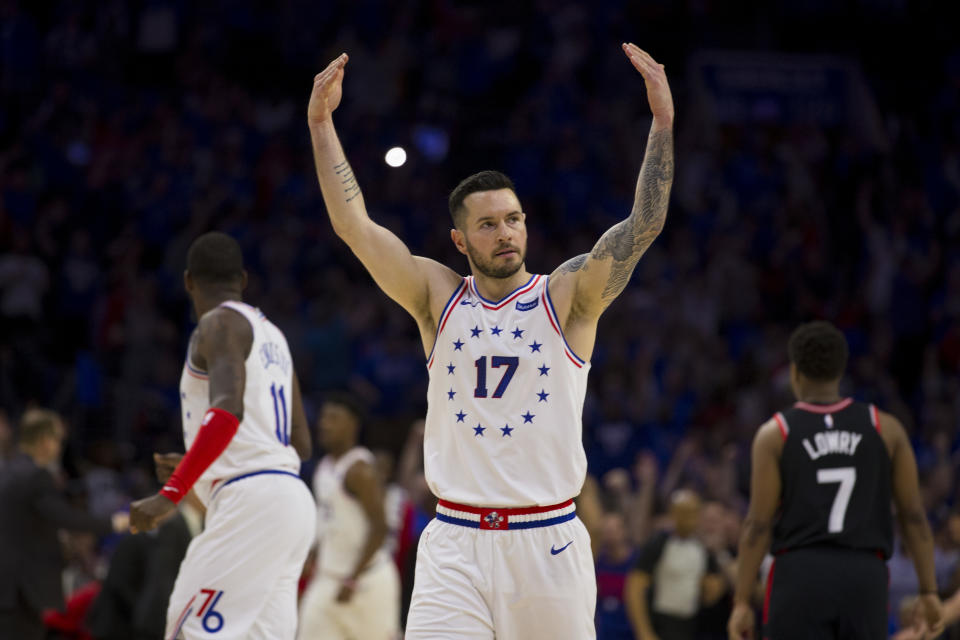 Even at his age, Redick remains a solid player. While his 3-point percentage slipped under 40 percent for the first time in five years, he actually averaged a career-high 18.1 points. Redick’s role as a shooter fits on every NBA team. He’s likely to stay in Philadelphia where he’s found a home, but other teams will try to get him to change his mind.