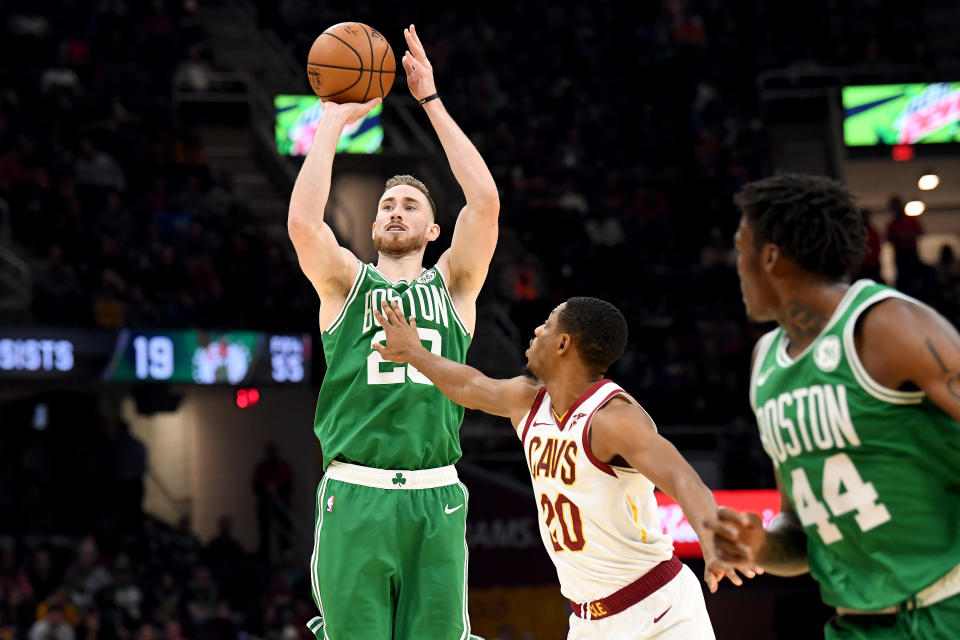 Gordon Hayward had regained his All-Star form before suffering a hand injury. (Jason Miller/Getty Images)