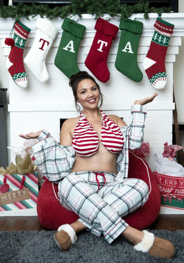Ta-Ta Towel just released a holiday collection, so you can fight boob sweat  in the most festive way
