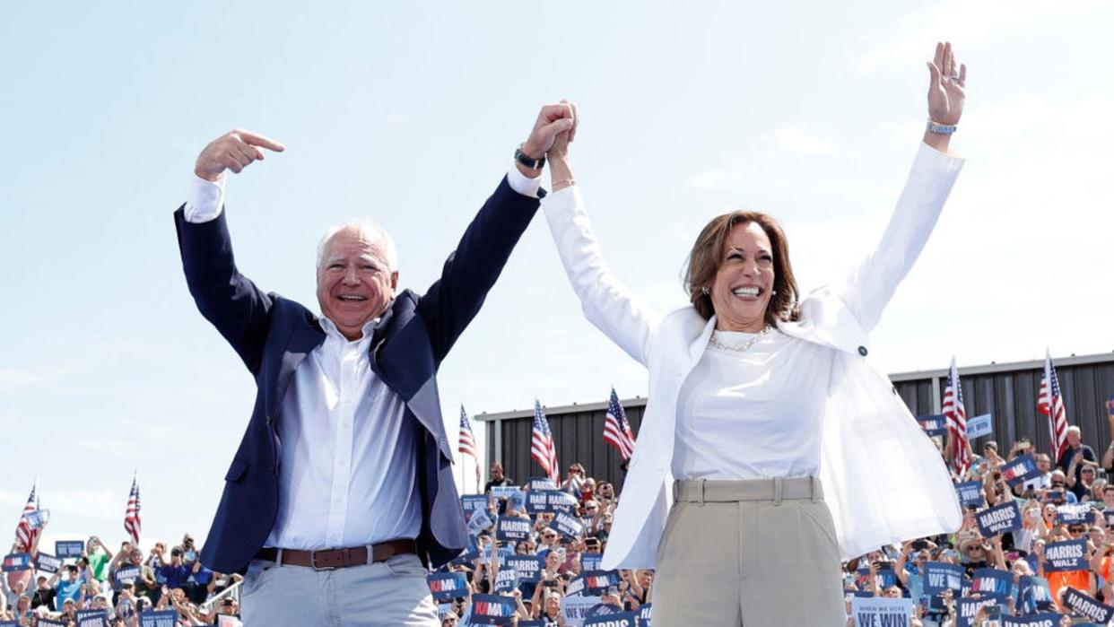 VP Kamala Harris, Gov. Tim Walz to kick off bus tour in