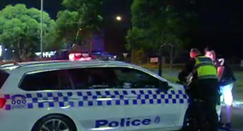 Police are investigating whether car was stolen. Source: 7 News