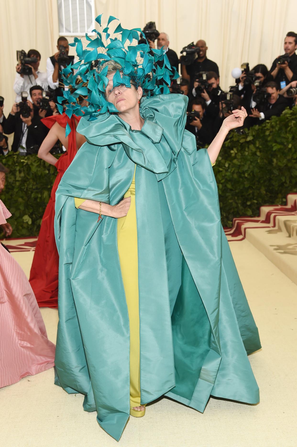 met gala 2018   headpieces   Frances McDormand