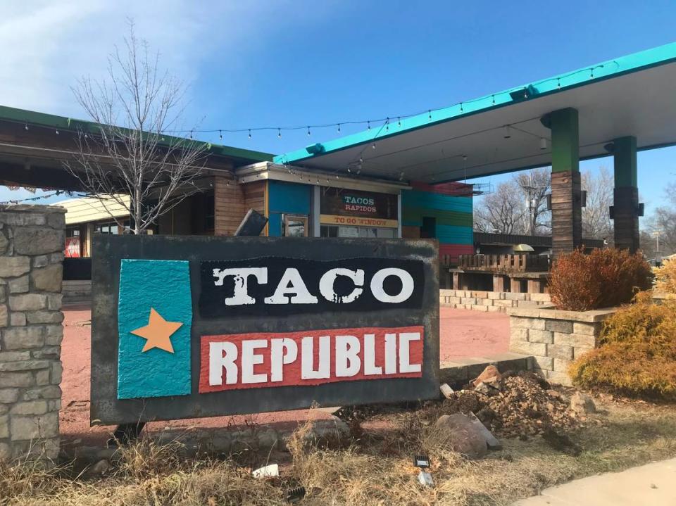 The Taco Republic at 500 County Line Road in Kansas City, Kansas, opened in 2013.
