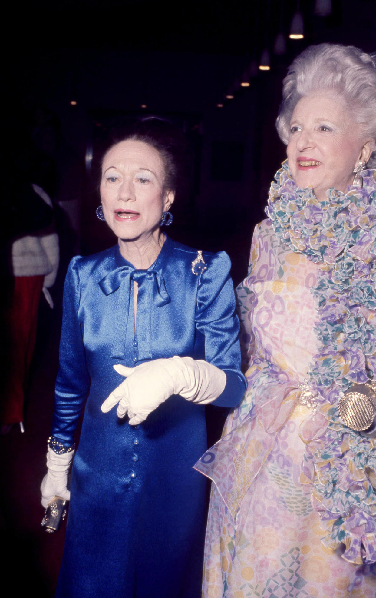 Wallis Simpson And Mildred Hilson Arrive At The Met (TPLP / Getty Images)