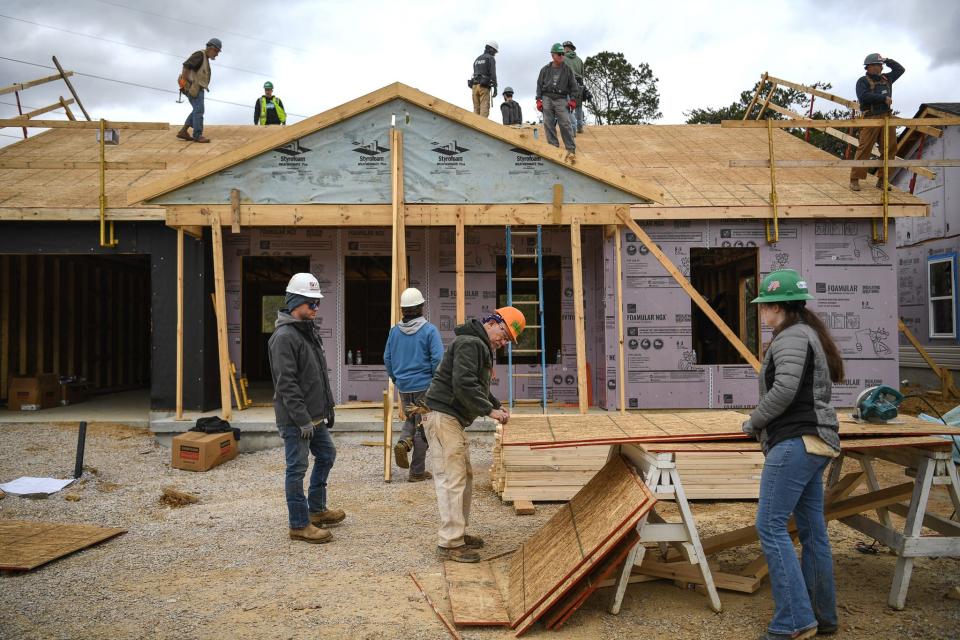 Ellen’s Glen in Strawberry Plains will be home to 35 families. The subdivision is Knoxville Habitat’s fourth neighborhood and is expected to be completed in December. A fifth neighborhood, with 74 homes, also is in development.