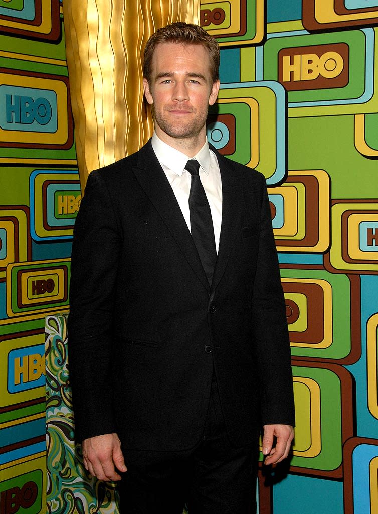 James Van Der Beek Gldn Glbs Prty