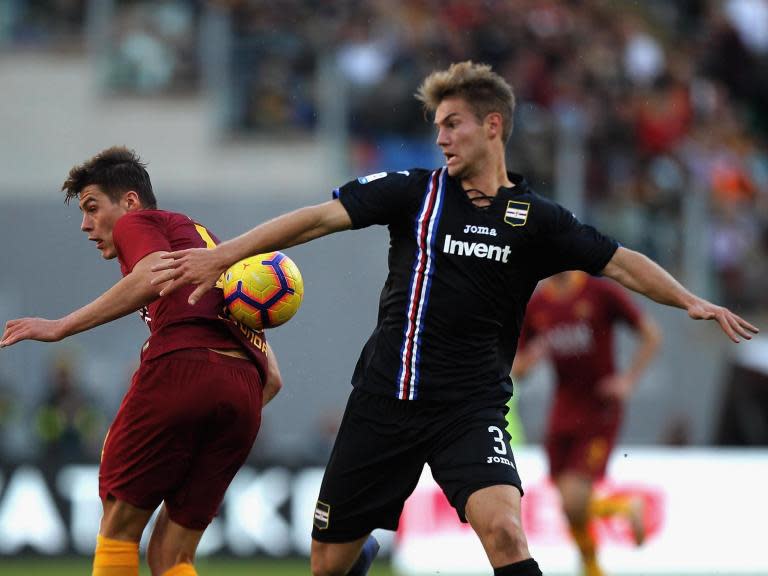 Tottenham Hotspur view Sampdoria’s Joachim Andersen as the likeliest replacement for Toby Alderweireld, should the Belgian leave in the summer. The club have extended Alderweireld’s contract by a year, but the terms of the deal mean a clause can be actioned so that he can go for £25m this summer with Tottenham unable to do anything about it. That has naturally led the club to make alternative plans – particularly with Paris Saint-Germain interested in Alderweireld – and Andersen is seen as the top possible replacement. The 22-year-old Danish international has progressed hugely at Sampdoria over the last year, and clubs like Manchester United have similarly be looking at the youngster. Andersen would likely cost around £35m. Standing at over 6ft 2in, the commanding centre-half has made 16 caps for his country, and moved from the Eredivisie’s FC Twente in August 2017. Tottenham’s interest in Andersen comes amid Real Madrid’s growing attempts to prise Christian Eriksen from the north London club. The struggling European champions are planning an overhaul of their squad this summer, and want one of Eriksen or Chelsea’s Eden Hazard to be their new playmaker, though the Dane is seen as more attainable. The Independent understands there has already been contact between intermediaries representing the midfielder and Madrid.