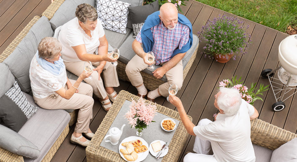 Want to upgrade your outfoor durniture this summer? Now's the time to do it. (Getty Images)