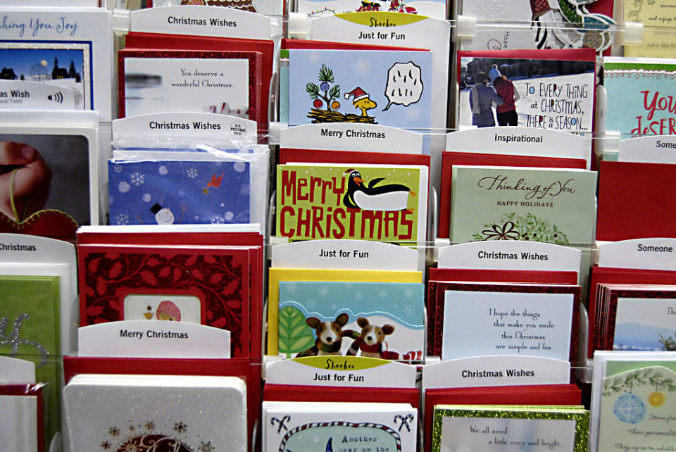 Not got enough time to write your cards this year? Worry not. (Getty)