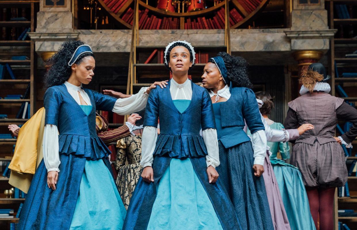 Emilia at The Globe: Helen Murray