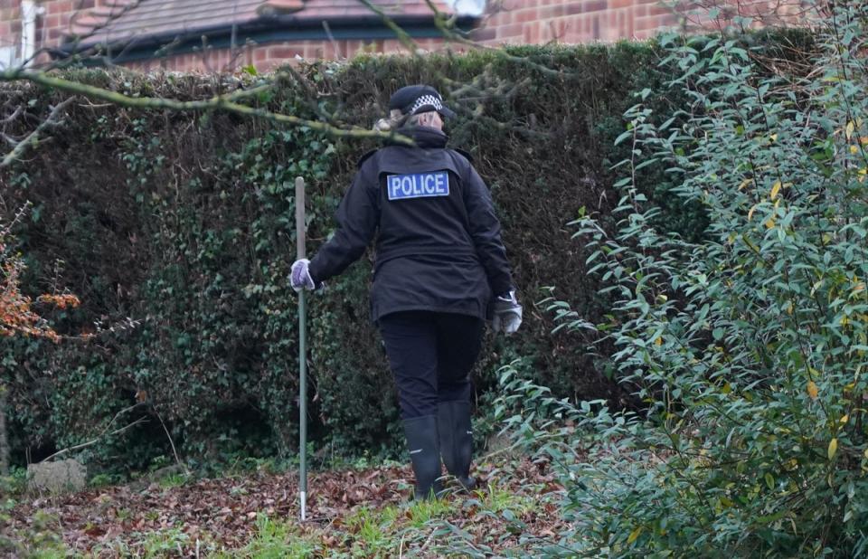 A major police search is underway (PA)