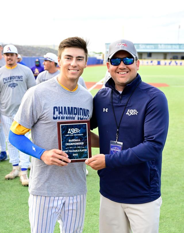 Angelo State baseball wins thirdstraight Lone Star Conference Tournament