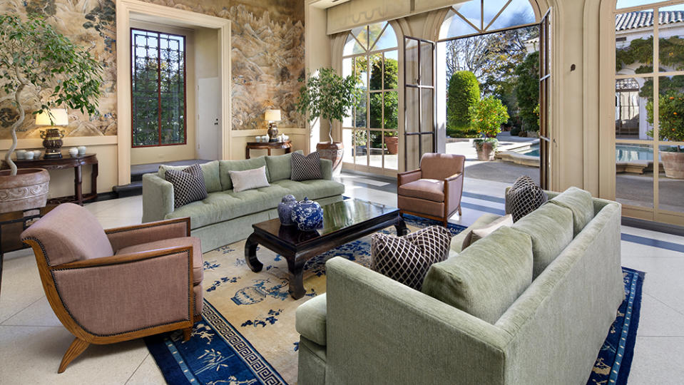 The home combines indoor and outdoor living - Credit: Photo: Bernard Andre