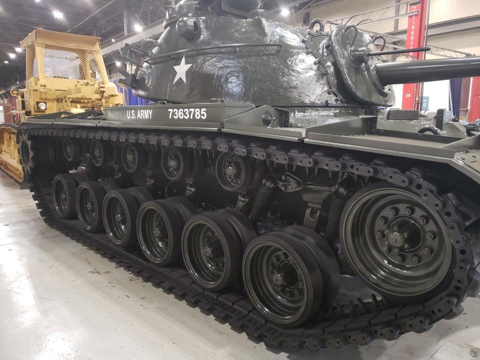 Army M48 Patton tank Fort Knox