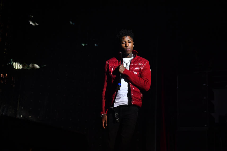 NBA YoungBoy Performing