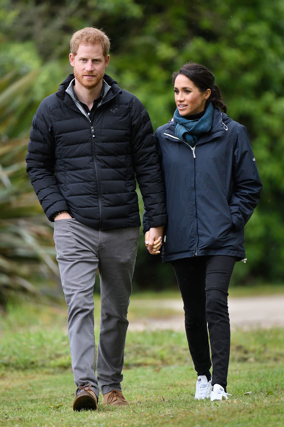 Royal tour: the Adidas trainers