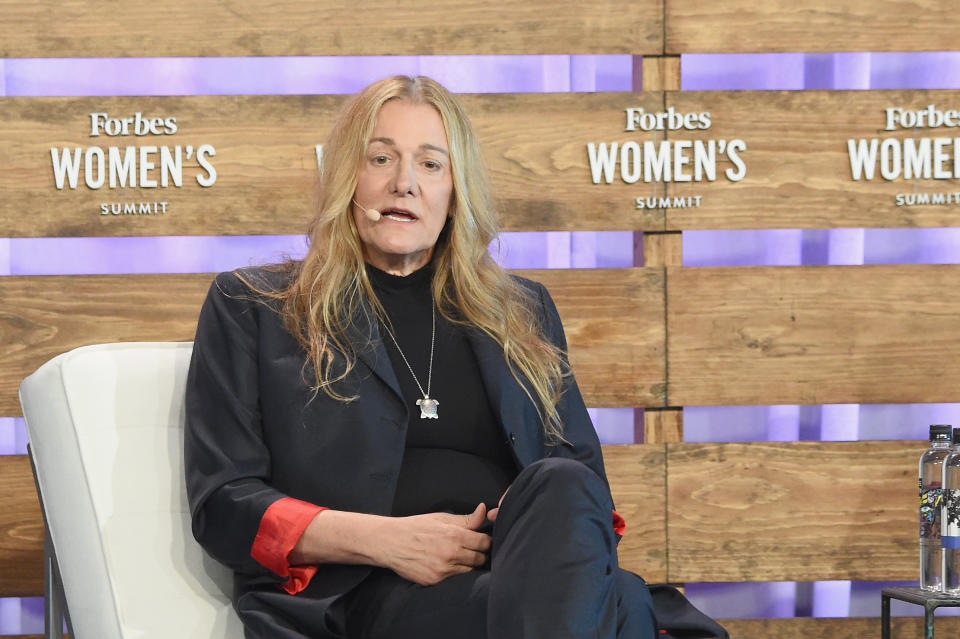 Martine Rothblatt speaks onstage during the 2018 Forbes Women’s Summit at Pier Sixty at Chelsea Piers on June 19, 2018 in New York City.