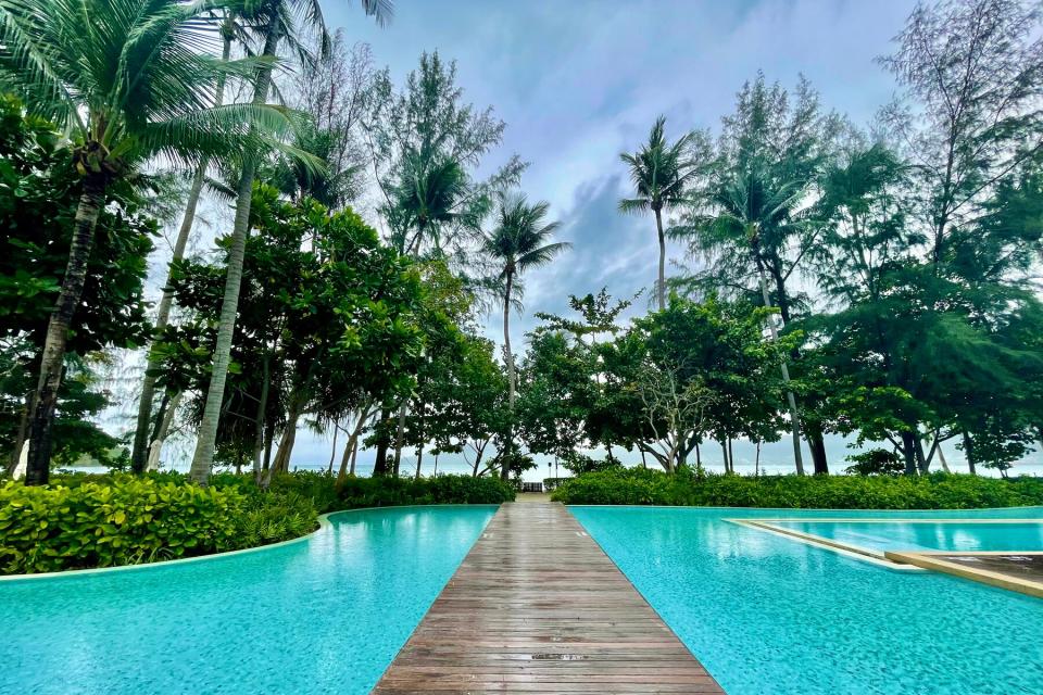 Rosewood in Phucket, Thailand, view of the pool