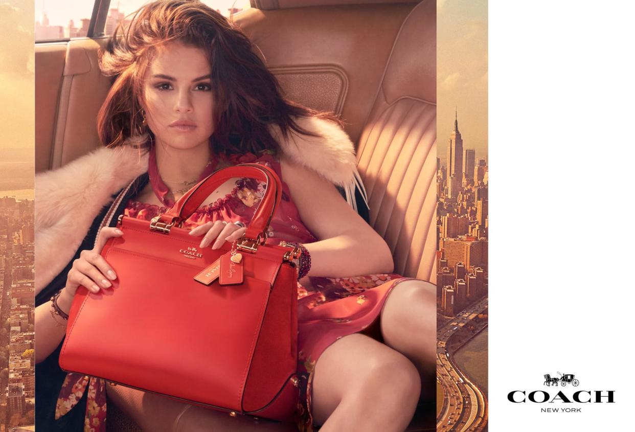 Selena Gomez bag for Coach