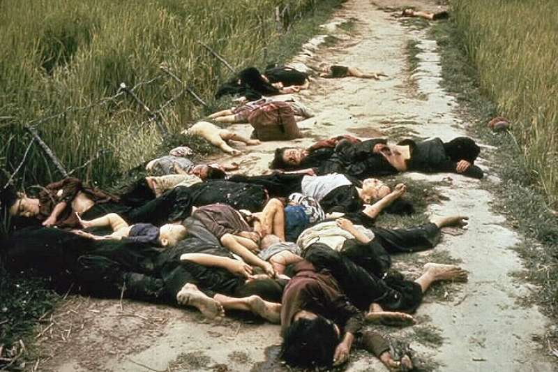 越戰時期「美萊村大屠殺」（My Lai Massacre）（Wikipedia / Public Domain）