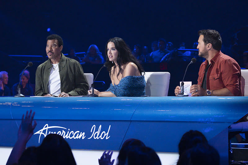 Katy Perry, "American Idol," Coperni, Coperni pre-fall 2024, Lionel Richie, Ryan Seacrest, Luke Bryan