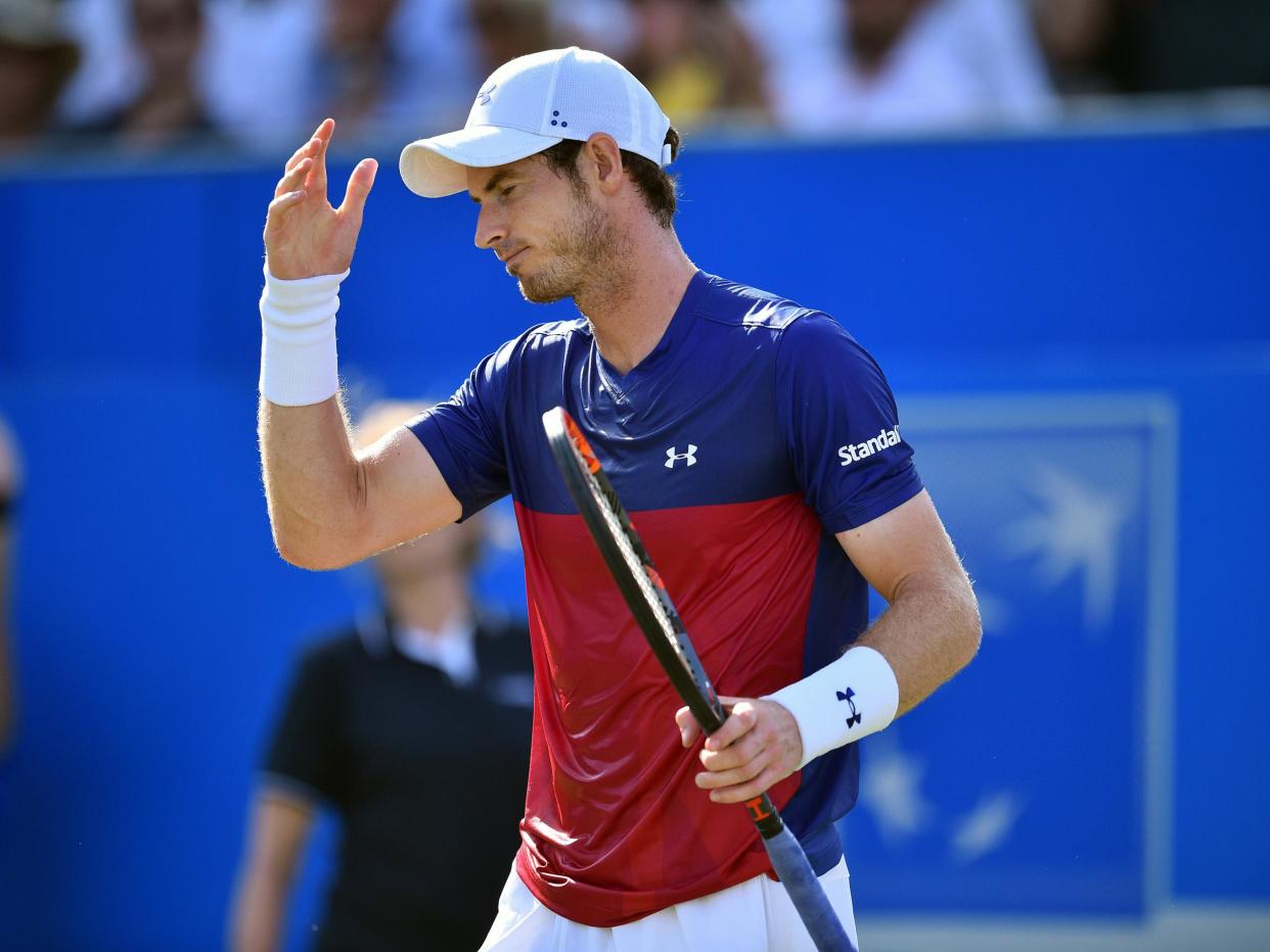 It's unclear whether Murray will play in another warm-up tournament before Wimbledon: AFP/Getty Images