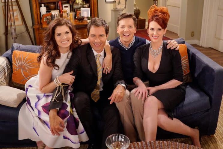 The cast of Will and Grace