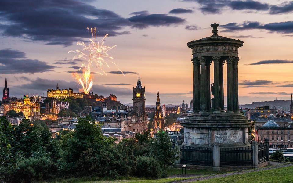 With plenty of music, dancing and magnificent firework displays, New Year's in Edinburgh is an event to be remembered. - George Clerk www.georgeclerk.com