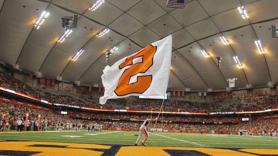 Syracuse went 4-8 in 2016. (AP Photo/Nick Lisi)