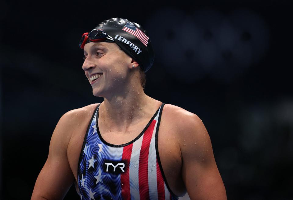 <p>Biography: 24 years old</p> <p>Event: Women's 800m freestyle (swimming)</p> <p>Quote: "I just trusted myself, trusted that I could pull it out and swim it whatever way I needed to."</p>