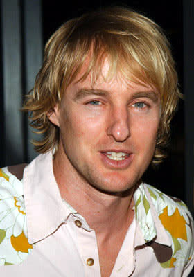 Owen Wilson at the Los Angeles screening of Touchstone Pictures' The Life Aquatic with Steve Zissou