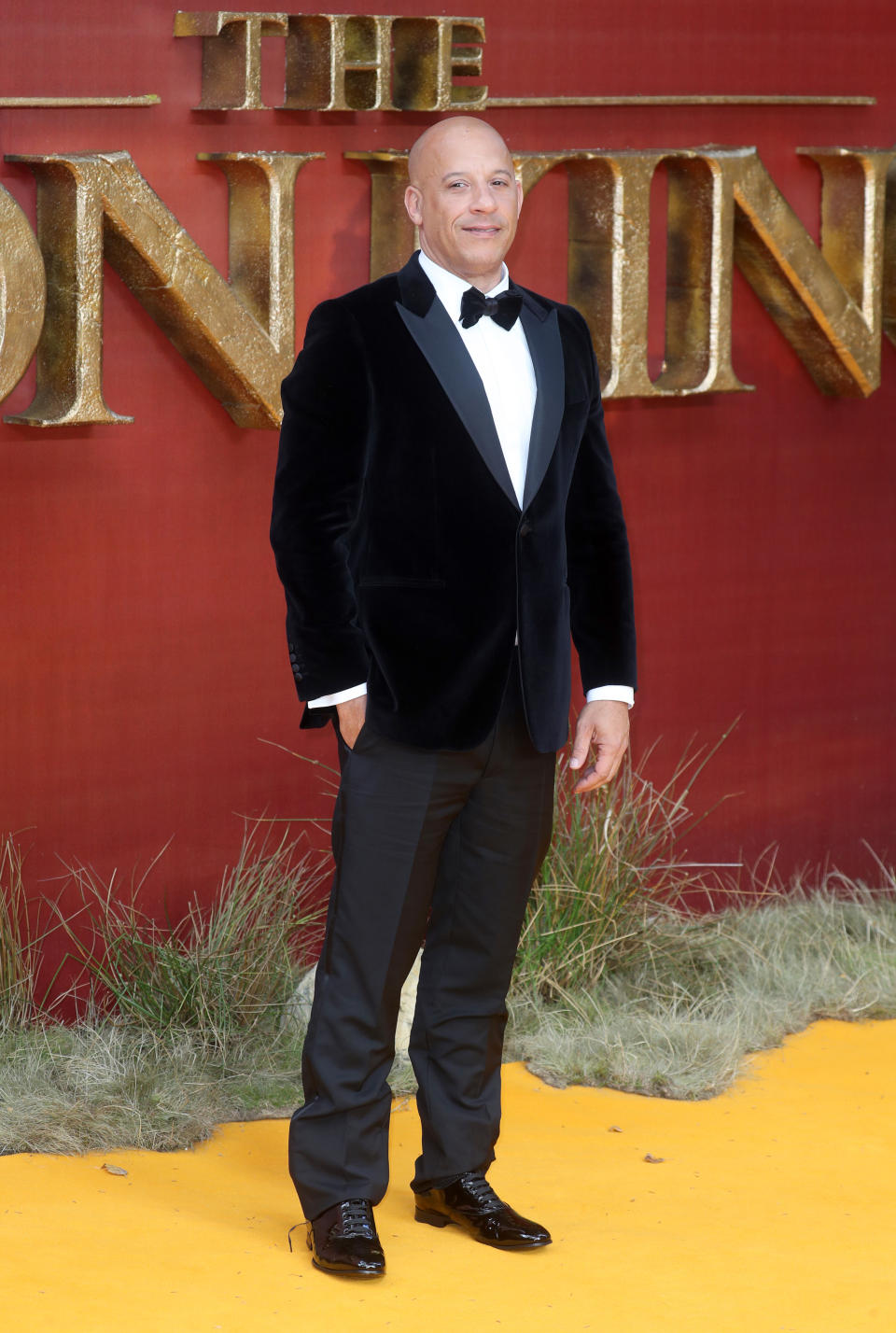 Vin Diesel bei der UK-Premiere von „Der König der Löwen”