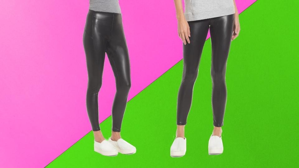 Nordstrom Faux Leather Leggings. (Photo: Nordstrom)