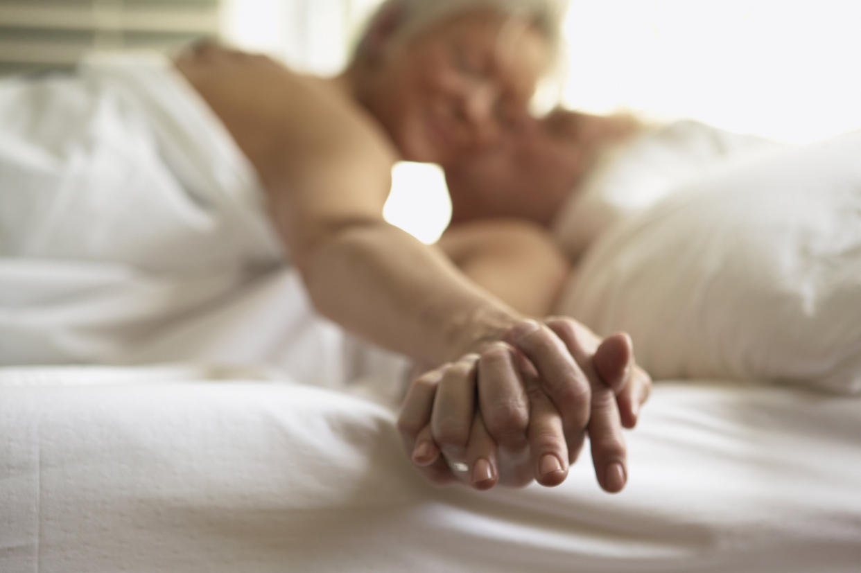 Sex frequency may be impacted by age, but it doesn't have to be an end to intimacy. (Getty Images)