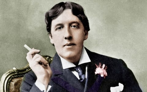 A colourised portrait of Oscar Wilde, c1870 - Credit: Getty