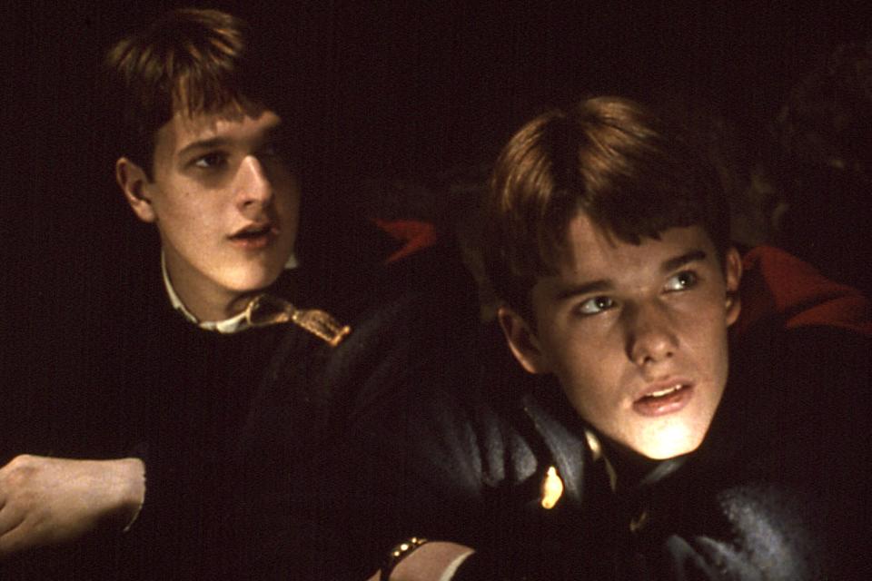 Josh Charles and Ethan Hawke in 'Dead Poets Society'