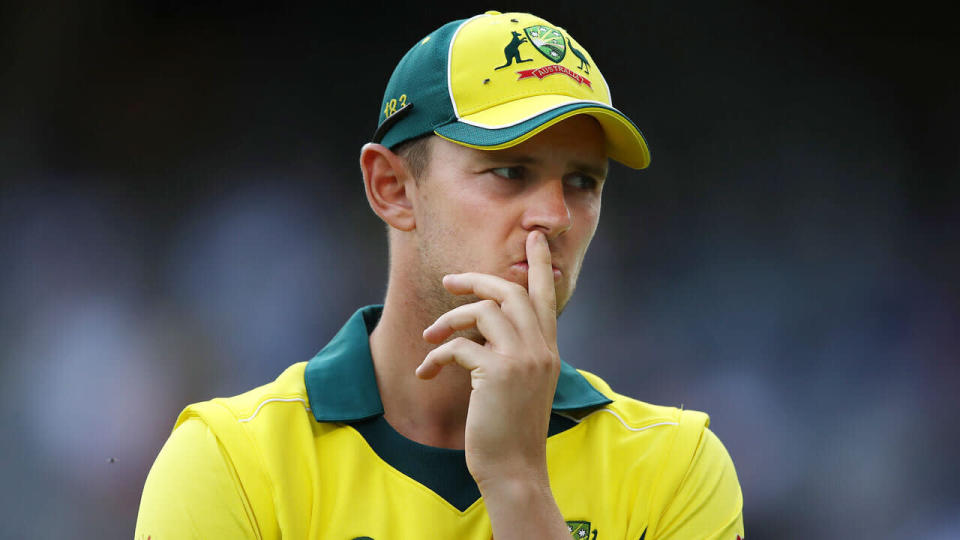 Josh Hazlewood will miss Australia's Cricket World Cup campaign. Pic: Getty